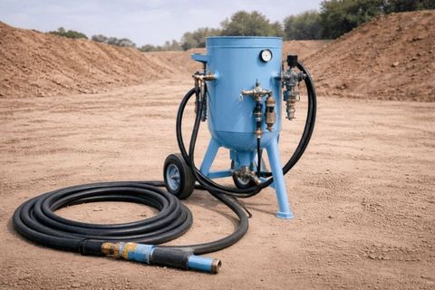 Sandblasting Machines Complete Guide to Types, Uses & Maintenance