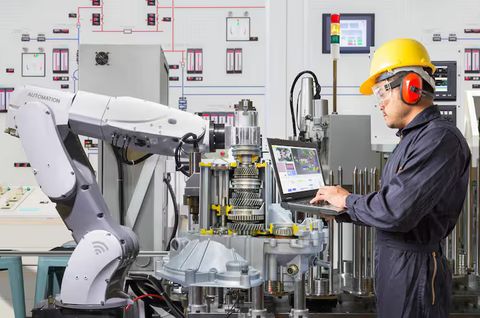Industrial Automation Sensors Overview With Factory Automation And Sensor