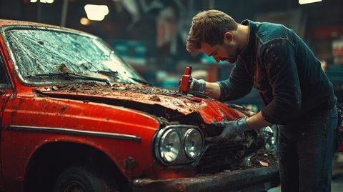Car Dent Repair Guide: Dent Types, Repair Methods, Tools and Surface Restoration