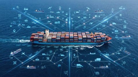 Cargo Network Insights into Shipping Routes and Transportation Systems