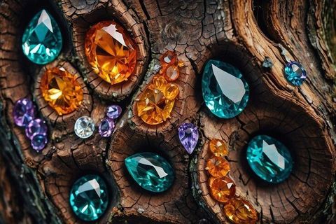 Organic Gemstones Guide: Types, Origins, Properties, Uses, Value Factors, and Care