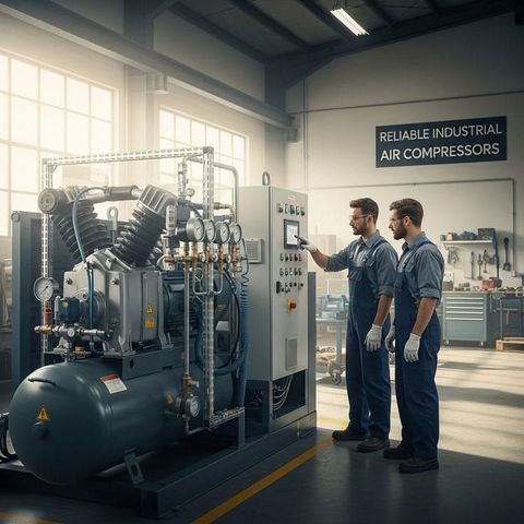 Industrial Air Compressor Services: Maintenance, Repair, and Replacement Guide