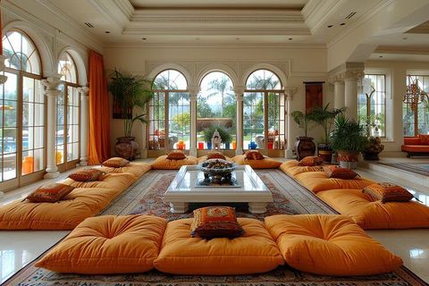 Modern Majlis Design: Blending Tradition with Comfort in UAE Homes.
