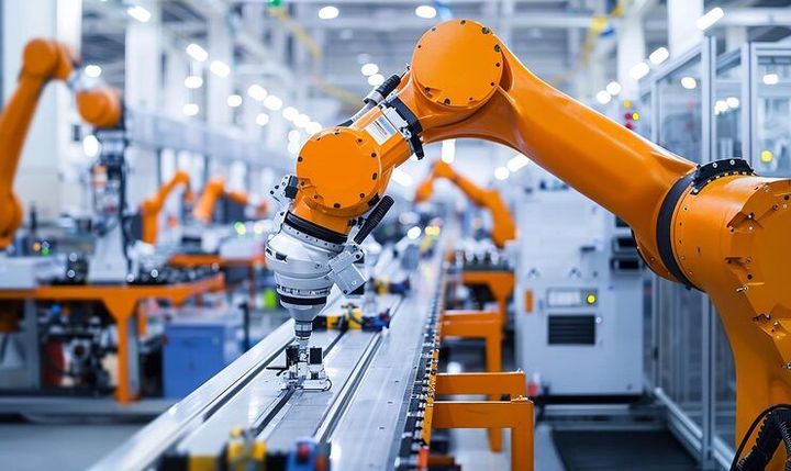 産業オートメーションの概要：制御システム、センサー、ロボット工学、および生産効率
