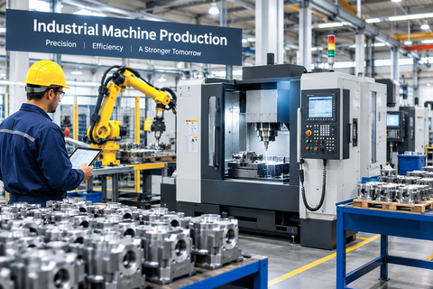 Industrial Machine Production: Processes and Technology Guide