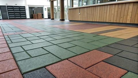 Rubber Tiles Guide: Types, Uses, Benefits, Installation, and Maintenance