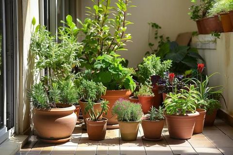 Balcony Garden Plants Information With Seasonal Growing and Maintenance Tips