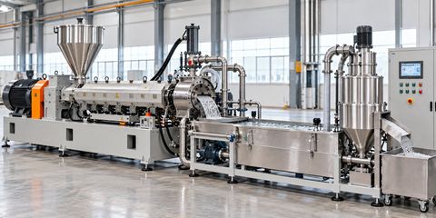 Explore Water-Ring Pelletizing Machines With Modern Plastic Recycling Solutions