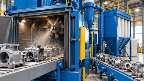 Shot Blasting Machine Process: Surface Treatment Guide