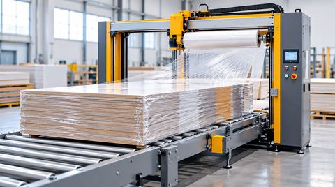 Panel Wrapping Machines Guide With Material Handling and Production Information