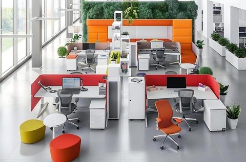 Office Furniture Explained: Workplace Design Solutions, Commercial Furniture Types and Business Application