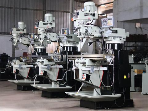 Turret Milling Machines Information: Working Principles & Manufacturing Uses