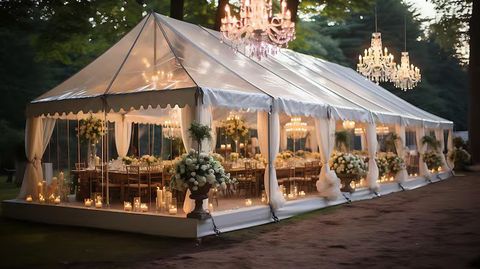 Party Tent Rentals Basics for Weddings, Corporate Events, and Private Parties