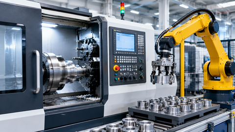 Equipamento de Torno CNC Automatizado: Guia Completo